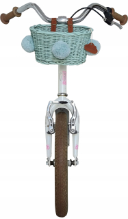 Prútený KOŠÍK NA BICYKLE PRE DETI, MÄTA
